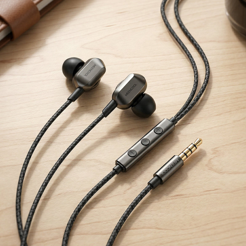MEENCOOL Wired Stereo Earphones